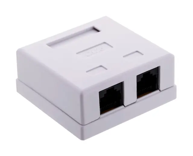Alantec GN011 network junction box Cat6 White