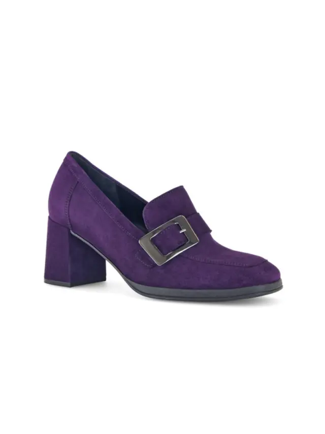Gabor Μοκασίνια-Loafers Γυναικείο δέρμα Nubuck Μωβ GAB/55293 13-PURPLE 2