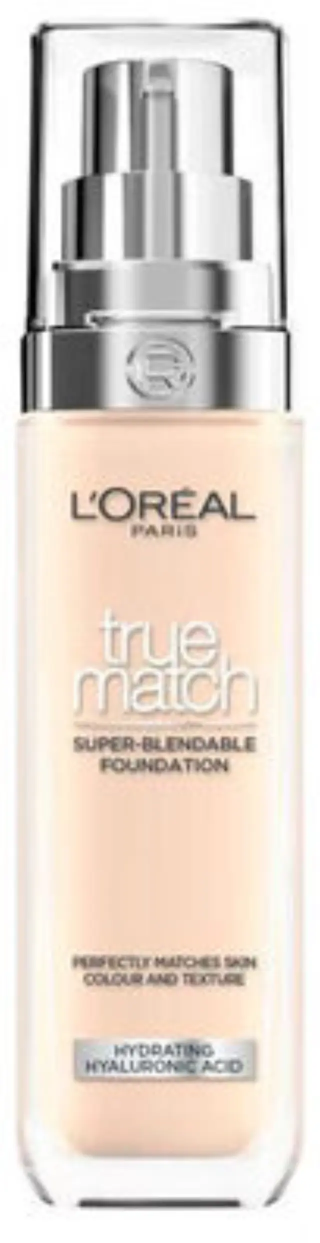 L´Oréal Paris True Match Super-Blendable Foundation Liquid Foundation to unify the skin tone 1D/1W Golden Ivory 30 ml