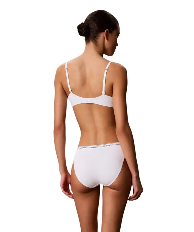 Calvin Klein - Γυναικείο Slip 3 Pack Icon Logo LV00QD5207-3RN Μαύρο/Λευκό/Animal Mirror 3