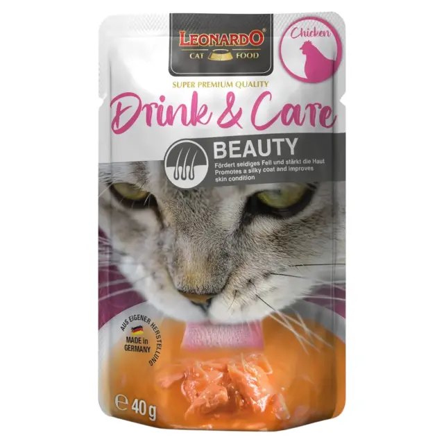 Leonardo Drink Beauty Chicken Κοτόπουλο 40gr