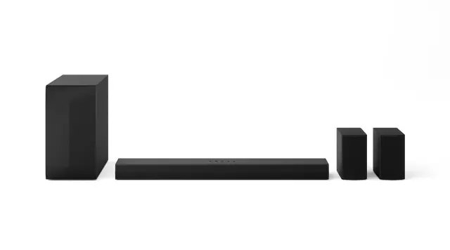 LG S60TR Soundbar 5.1 Bluetooth και HDMI 440W με Ασύρματο Subwoofer και Τηλεχειριστήριο Μαύρο 2