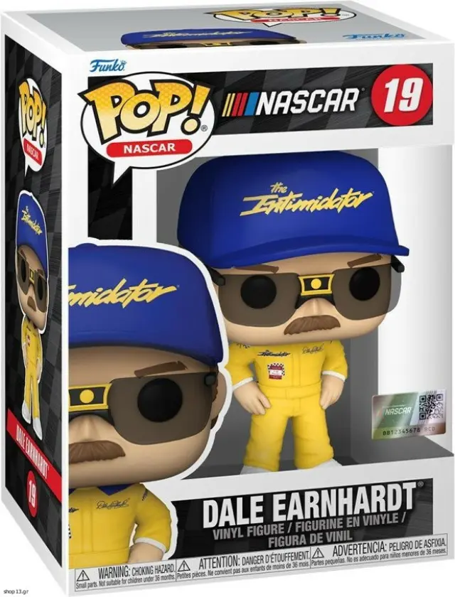 Funko Pop! Nascar: Dale Earnhardt (Wrangler) #19 Vinyl Figure