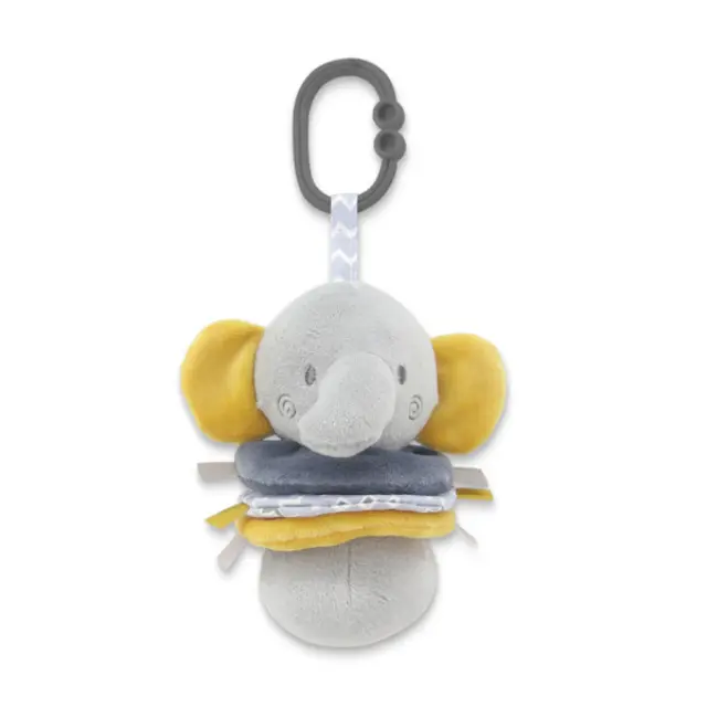 Lorelli Μαλακό Παιχνίδι Με Δόνηση Elephant Grey Natural 10191390010