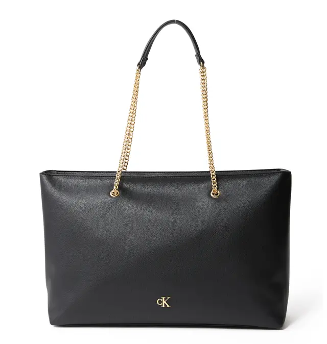 Γυναικεία τσάντα CALVIN KLEIN Minimal Monogram Tote 3204G Μαύρο