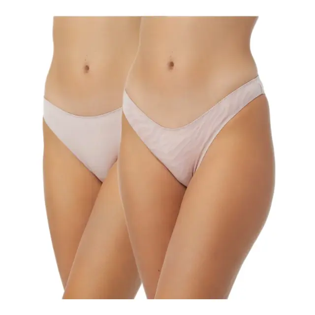 Minerva Γυναικείο Slip Rio Modal Fimelle - Διπλό Πακέτο, Χρώμα Pink Zebra