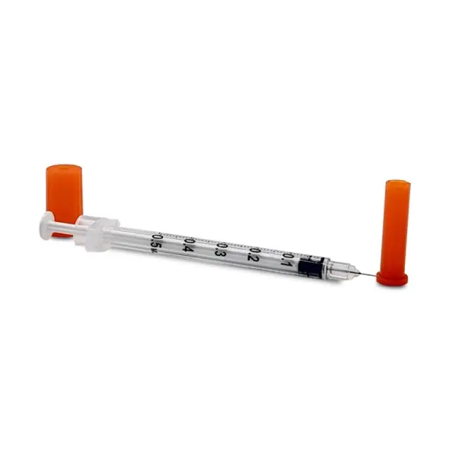 Σύριγγα Ινσουλίνης 0,5 ml (50U) με Σταθερή Βελόνα 30G, Serix (100 τεμ.) 2