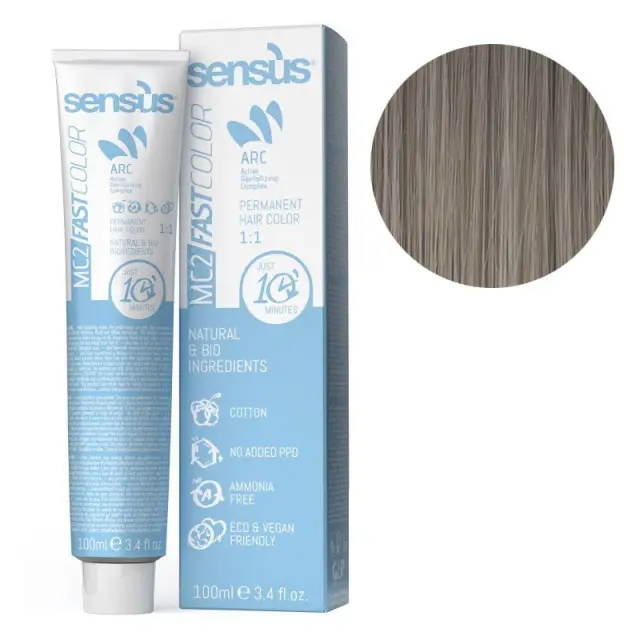 Sensus MC2 Fast Color 9.2 Very Light Beige Blonde 100ml - (μόνιμη βαφή χωρίς αμμωνία για γρήγορη εφαρμογή)
