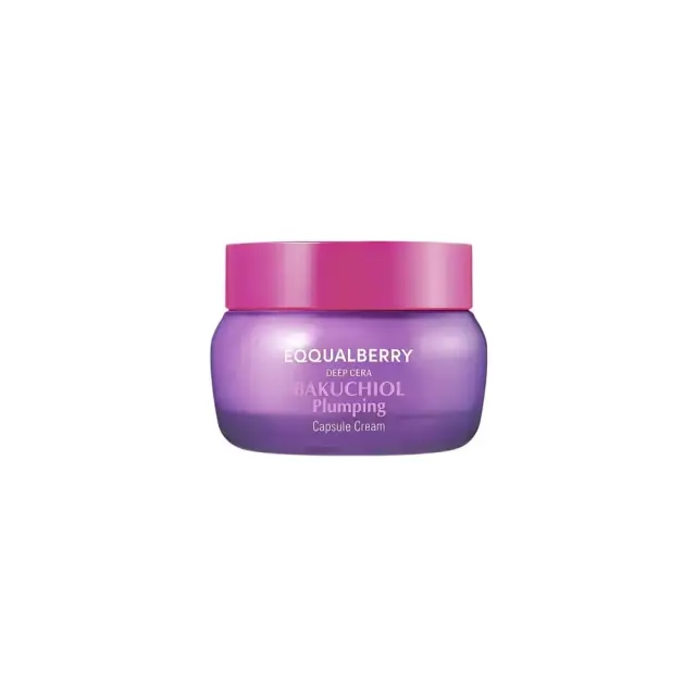 Eqqualberry Bakuchiol Plumping Capsule Cream - Ενυδατική Κρέμα Σύσφιξης με Κάψουλες Καθαρής Μπακουχιόλης 50ml