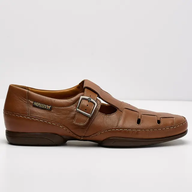 Mephisto Μοκασίνια-Loafers Ανδρικό δέρμα Καφέ MEP/MARSILIO CHESTNUT - 46