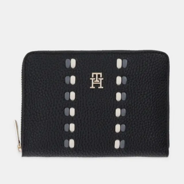 Γυναικείο Πορτοφόλι Tommy Hilfiger AW0AW18132-BDS Μαύρο Μαύρο - One Size