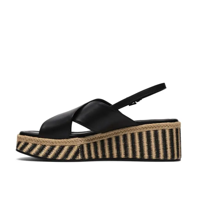 Clarks Tessiah Cross Black Interest Black Interest - 39.5 2