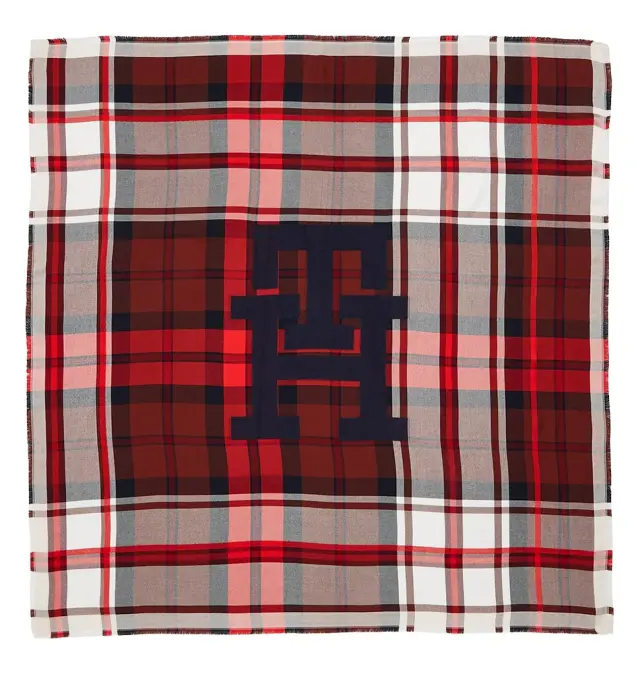 Φουλάρι TOMMY HILFIGER Large Check 15330 Πολύχρωμο