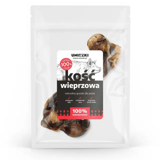 UNISZKI Pork Bone - dog treat - 1 piece