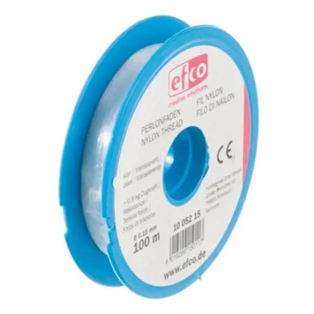 Efco Πετονιά 100% Πολυαμύδιο, Διάφανη Ø0.15mm - 100m