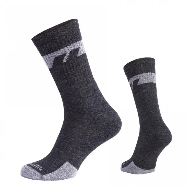 Pentagon Alpine Merino Mid Socks-Κάλτσες για Τακτική Χρήση - 08WG-Wolf Grey-Γκρί Ανοιχτό