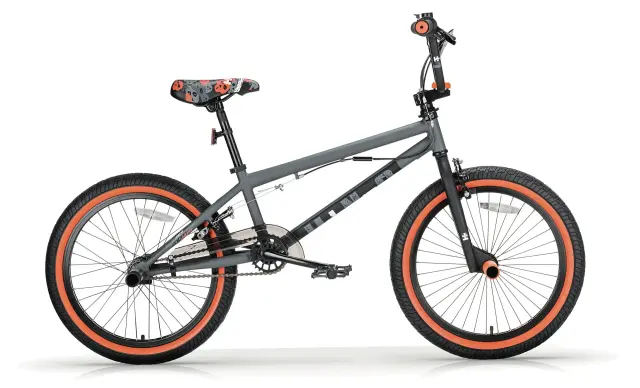 ΠΟΔΗΛΑΤΟ MBM U+N-O BMX 20'' 025 - ΓΚΡΙ-ΠΟΡΤΟΚΑΛΙ - 26