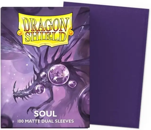 Dragon Shield Dual Matte Sleeves - Soul (100 Sleeves) 2