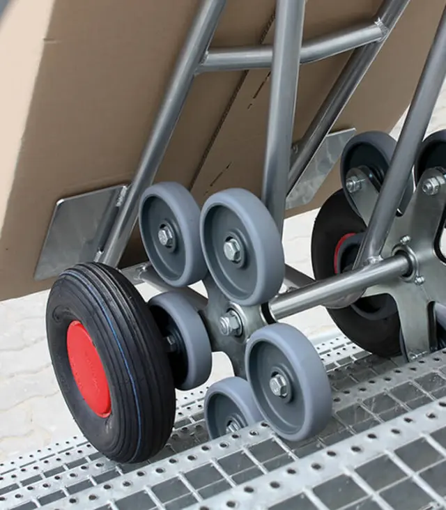 Variofit ap-1301 Καρότσι Αλουμίνιου για Σκάλες για Φορτίο Βάρους ως 200kg 2