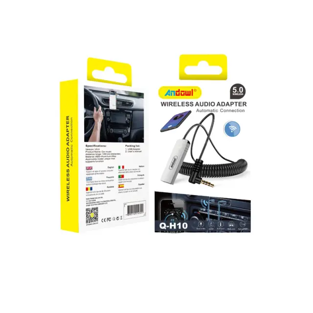 Andowl Bluetooth Car Kit Q-H10 για το Ταμπλό με USB Θύρα Φόρτισης 114321 3