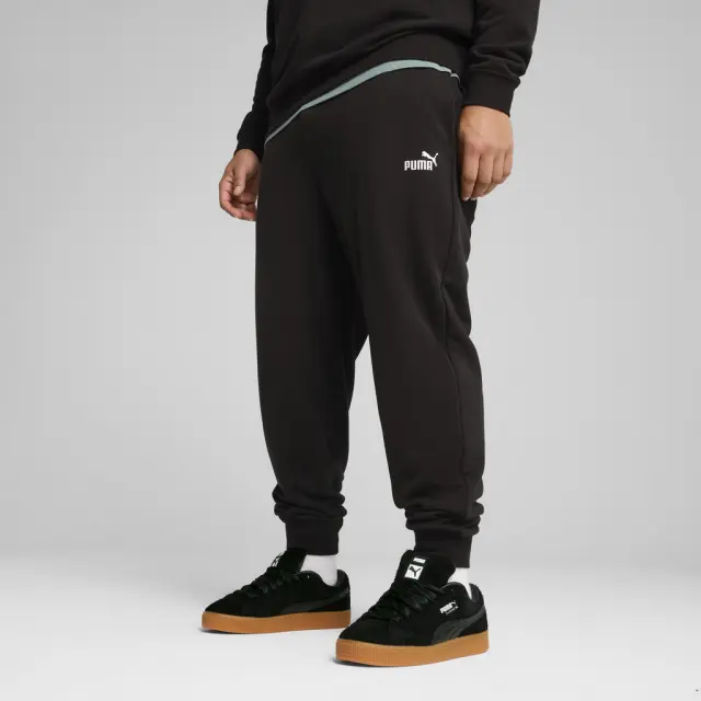 Puma Logo Sweatpants Black 682608-01