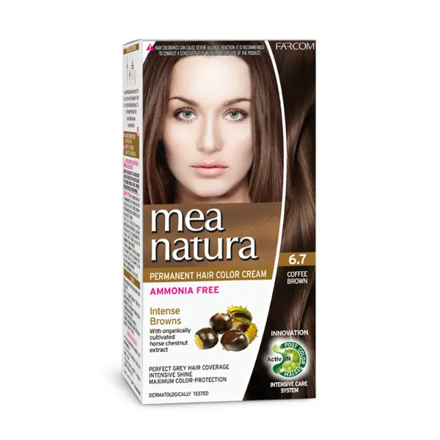 Mea Natura Set Χωρίς Αμμωνία 60ml 6.7 Καφέ-20363