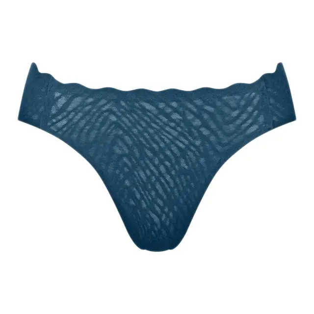 Sloggi Γυναικείο Slip ZERO Feel Bliss High Leg, Χρώμα Smoky Blue