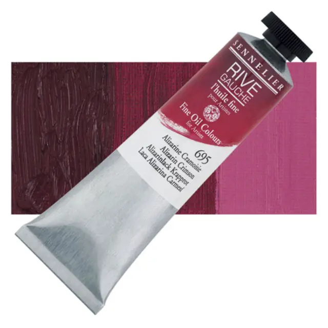 Sennelier Λάδι Rive Gauche 695 Alizarin Crimson - 40ml