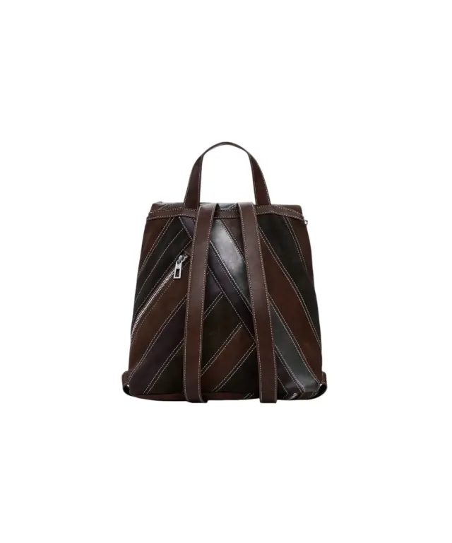 Desigual - Γυναικεία Τσάντα Πλάτης Fibonacci Hampton 25WAKP26-6075 Καφέ 3