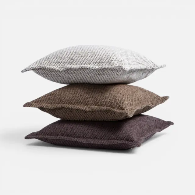 Μαξιλάρι Διακοσμητικό Brooklyn 26 50x50 Nef Nef Homeware, ΕΞΩΤ:55% ΠΟΛ-23% ΑΚΡ-22% ΒΑΜB ΕΣΩΤ:100%ΠΟΛ - BEIGE (041400) 2