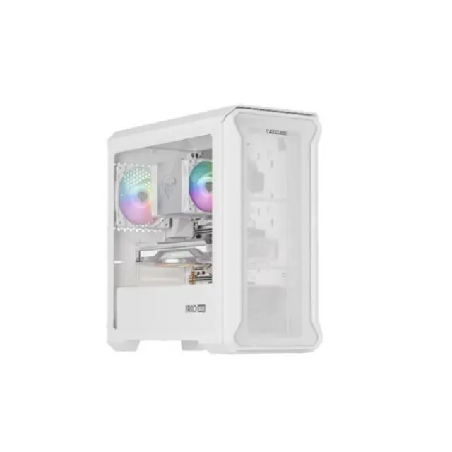 Genesis PC Case Irid 503 Lite ARGB Micro Tower White (NPC-2224)