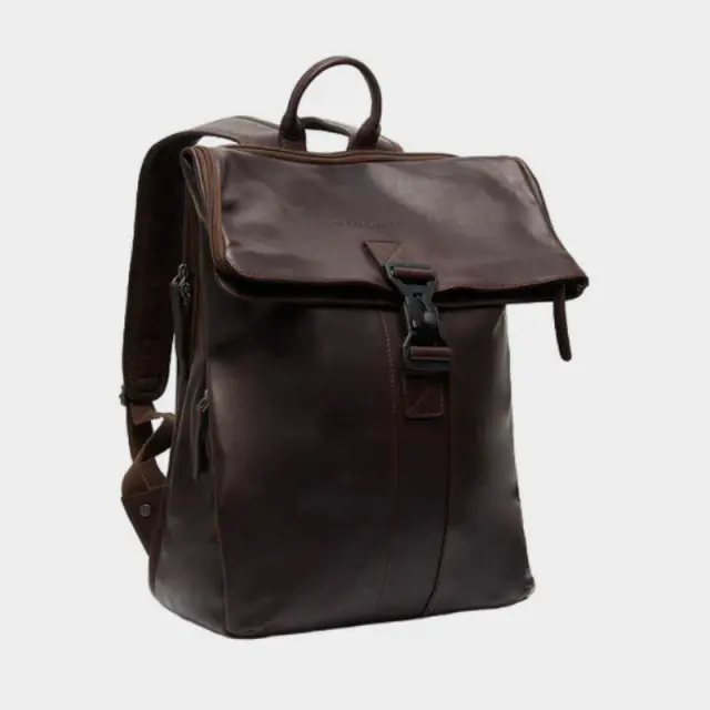 Δερμάτινο Σακίδιο Πλάτης Chesterfield Savona C58.032201 Καφέ - ONESIZE
