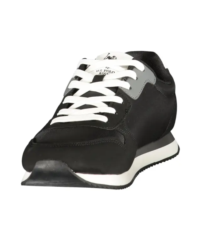 U.S. Polo Assn. - Ανδρικά Παπούτσια Sneakers HAPPY003M6TH1-BLK Μαύρο 3