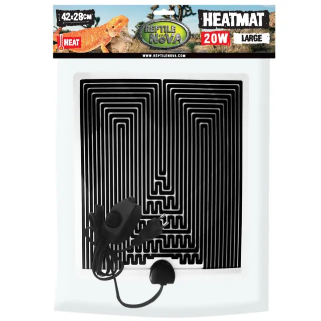 Large Θερμαντικό Χαλάκι Τεράριουμ 20w | Reptile Nova