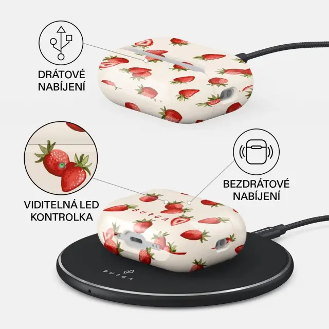 Burga Airpods Case, Freshly Picked - Airpods Pro 3 3