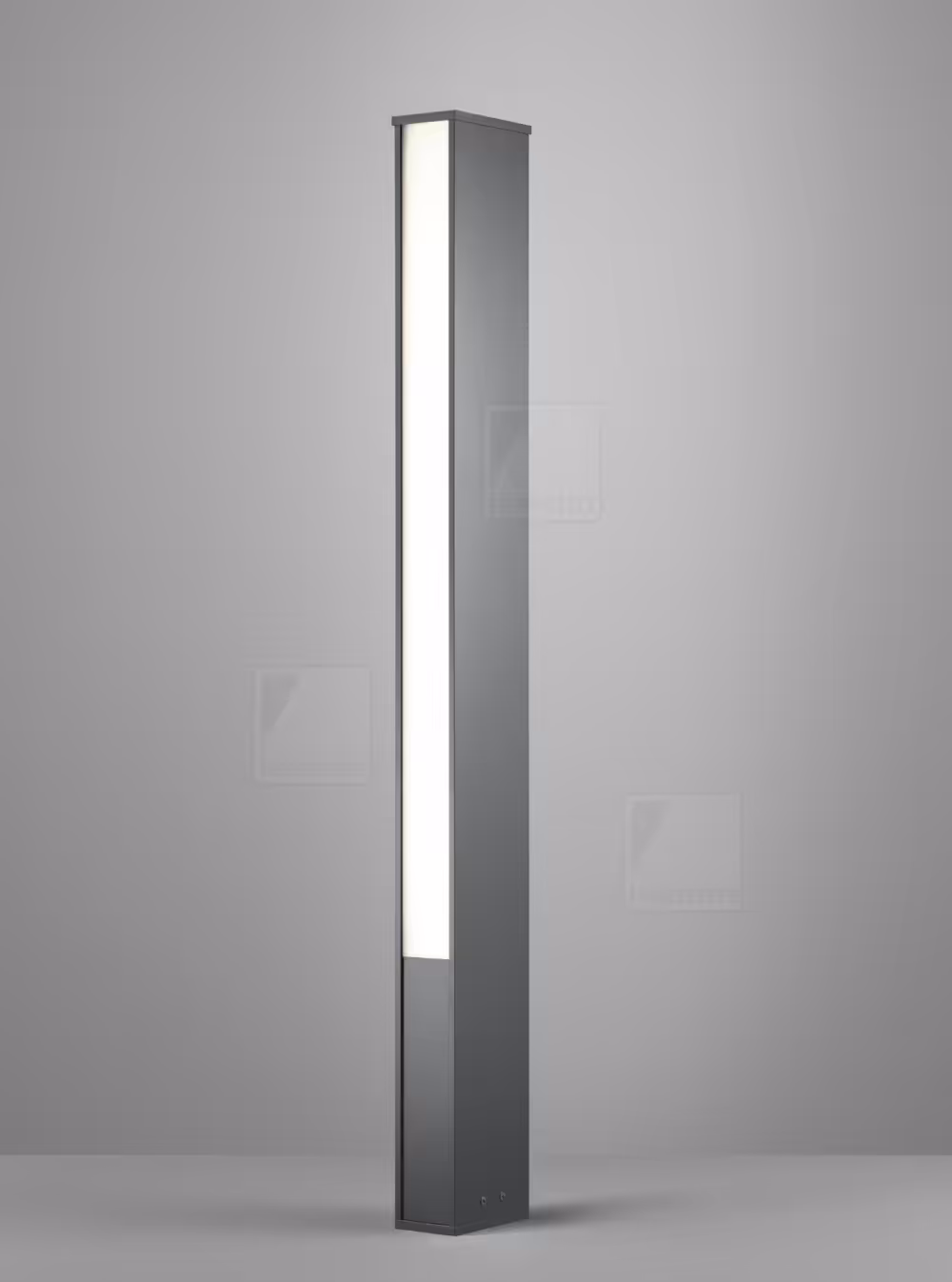 TENDO Φωτιστικό Κολωνάκι Εξωτερικού Χώρου LED Graphite IP55 43W 3000K Γραφίτης
