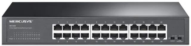 Mercusys 24-port Steel Case Gigabit Switch (MS124GS) (MERMS124GS)