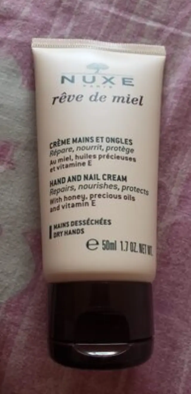 Nuxe Reve De Miel Hand and Nail Cream Ενυδατική Κρέμα Χεριών και Νυχιών, 50ml