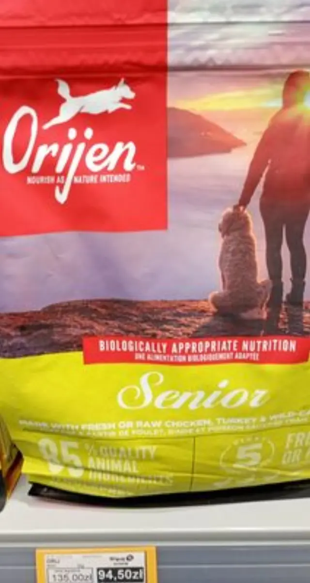Orijen Dog Senior - Ξηρά Τροφή Για Υπερήλικα Σκυλιά 2kg