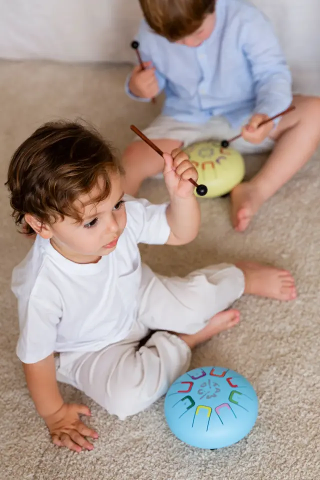 Baby Tambu 8 Νότες Γαλάζιο | Μεταλλόφωνο - Μουσικά Όργανα για Παιδιά 3