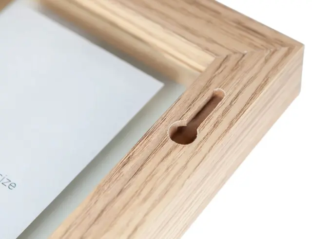 Κορνίζα WOOOD με πασπαρτού, διαστάσεις 20x4x30cm και διαστάσεις φωτογραφίας 14x24cm - Natural 2