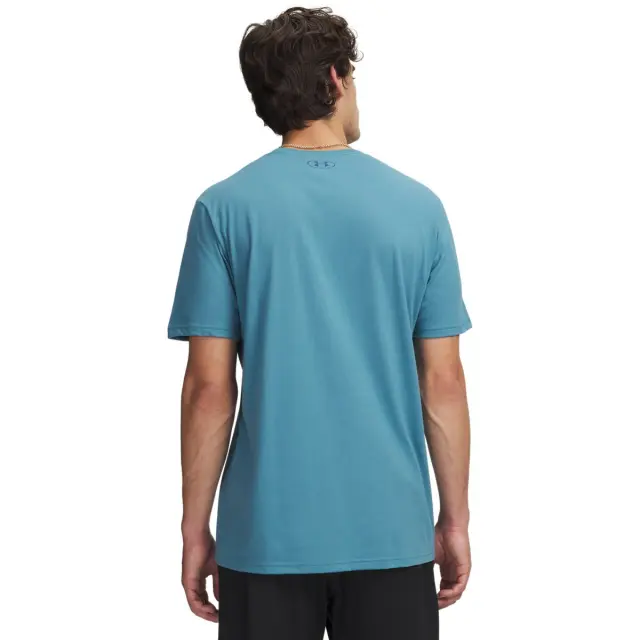 Under Armour Men's Wordmark Locker Tag Shortsleeve T-Shirt Πετρόλ 6012778-466 (Under Armour) - Large 3