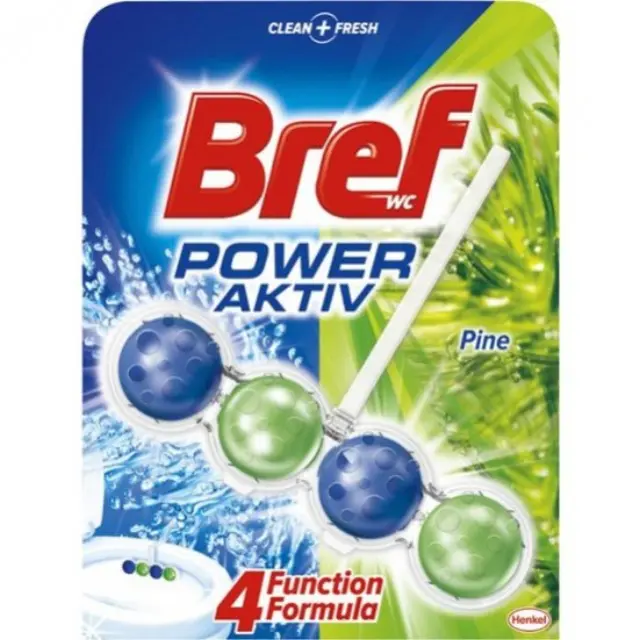 Bref WC Block Power Active Πεύκο 50gr