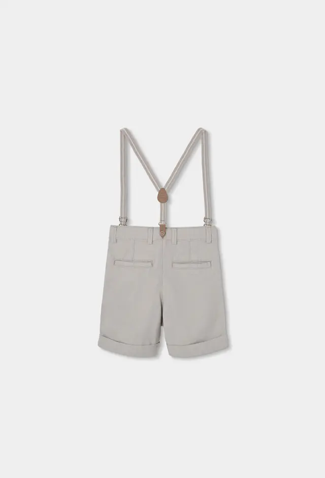 Boboli Linen βερμούδα σορτς για αγόρι 863041-7372 2