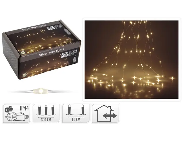 Διακοσμητικός Φωτισμός (AX8702530) με 300 Warm White Micro LED - 8m AX8702530 2