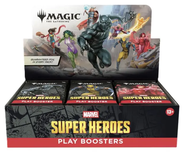 MTG - Marvel Super Heroes Play Booster Display (30 Boosters) - EN