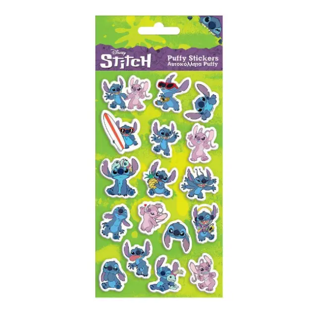 Diakakis Αυτοκόλλητα Puffy10x22cm Lilo & Stitch (000564612)