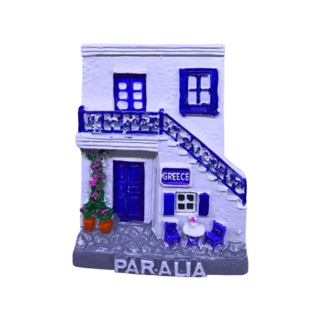 Τουριστικό μαγνητάκι Souvenir - Σετ 12pcs - Paralia - 678429