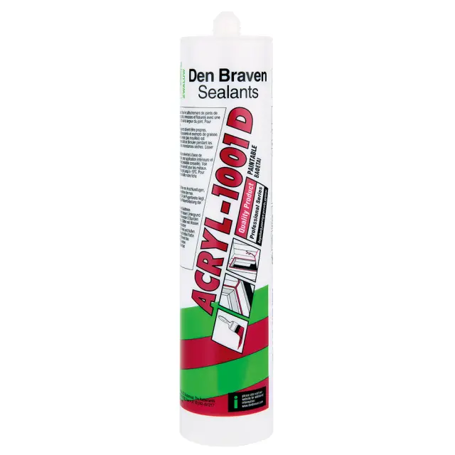 DEN BRAVEN 1001D ΑΚΡΥΛΙΚΗ ΜΑΣΤΙΧΗ ΓΕΝΙΚΗΣ ΧΡΗΣΗΣ 280ML - ΚΑΦΕ
