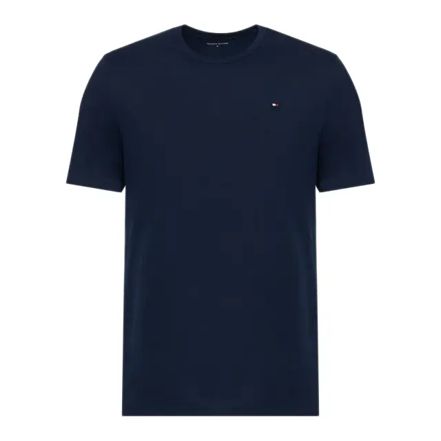 Tommy Hilfiger Ανδρικό Φανελάκι Signature Jersey Lounge - Τριπλό Πακέτο, Χρώμα Carbon Navy-Black-Antique Silver 3